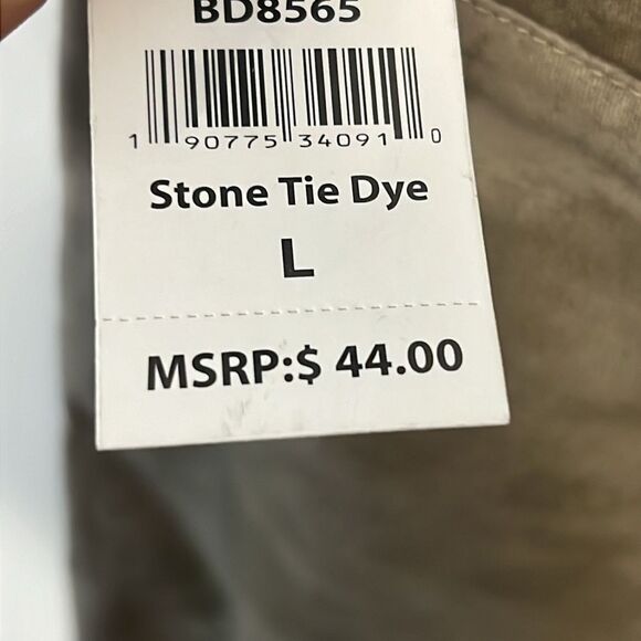 Burnside Men's Olive Tie Dye Jogger Pants L - Picture 7 of 7